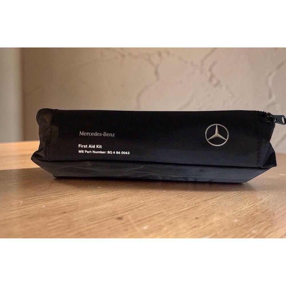 New OEM Mercedes- Benz First Aid Kit Bag Trunk Storage Zipper Case